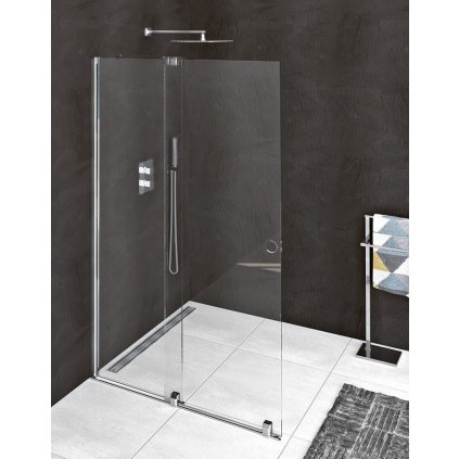 Polysan, paravan culisant MODULAR SHOWER 2 piese 1600 mm, MS5-160