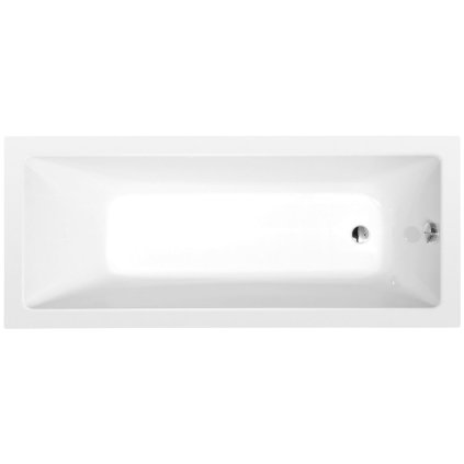 Polysan, cadă dreptunghiulară NOEMI 170x70x39cm, albă, 71708