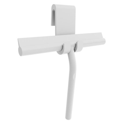 Polysan, racletă de duș, inclusiv atașament pentru ecran, alb mat, 72825.11