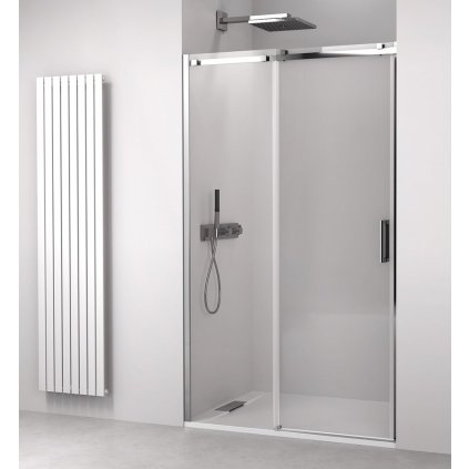 240732 polysan thron line square sprchove dvere 1600 mm hranate pojezdy cire sklo tl5016 5002