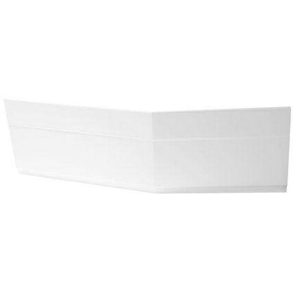 Polysan, panou frontal TIGRA 150 R 57,5 ​​cm, alb, 72935