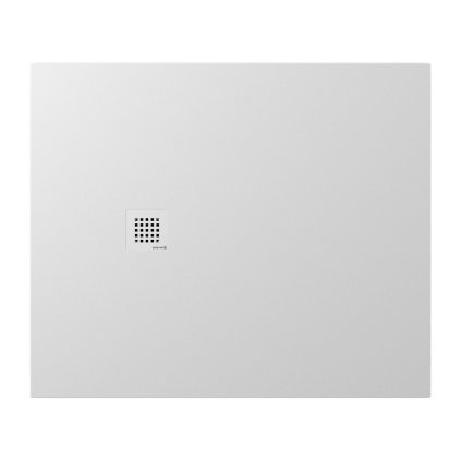 Polysan, cadă de duș TRENECA din marmură turnată cu posibilitate de reglare a dimensiunii 120x100cm, alb mat, 84313.11