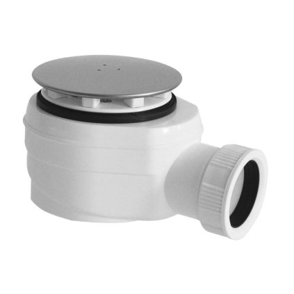 Polysan, sifon pentru cadă pentru deschidere 60 mm, gunoi 40 mm, crom, 1724C