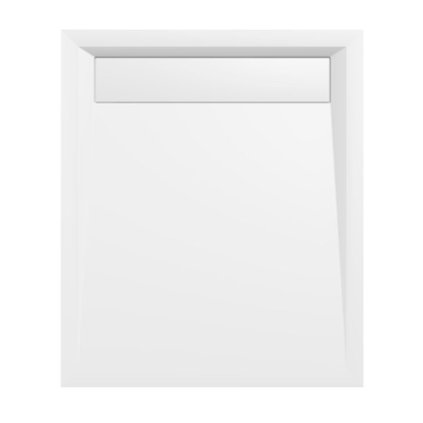 Polysan, cadă de duș din marmură turnată VARESA cu capac, dreptunghi 110x90x4cm, 72938