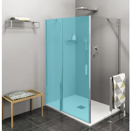 Polysan, perete lateral de duș ZOOM LINE 900 mm, sticlă transparentă, ZL3290