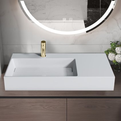 515767 rea archi konglomeratove umyvadlo na dosku 895x480x130 mm biela leskla rea u4301