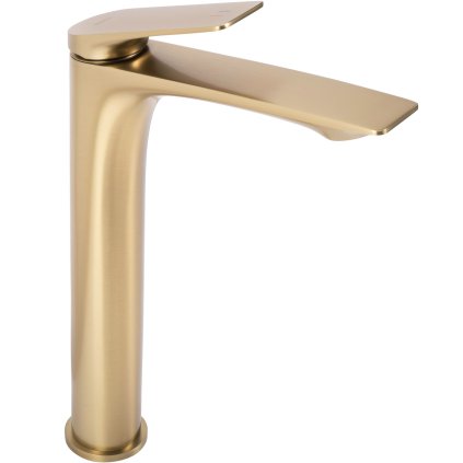 Rea Avalon, baterie pentru chiuvetă înaltă h-305, auriu mat, REA-B2705