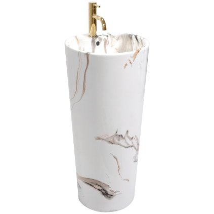 46273 6 rea blanka volne stojace umyvadlo 84 x 40 cm marble imitacia kamena rea u8704