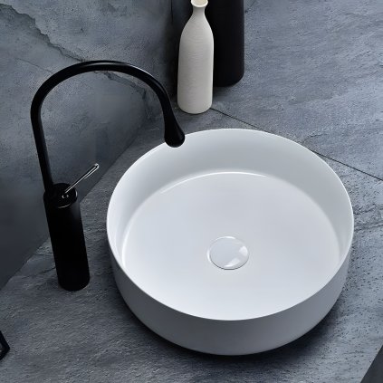 Lavoar Rea Elma, 45 x 45 cm, alb, REA-U8493