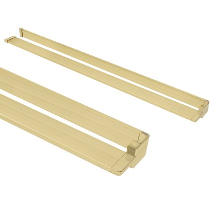 301200 rea evo zavesna polica pre sprchove zasteny typu walk in max sirka 120 cm zlata matna rea 46000