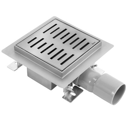 Rea Line, canal de scurgere din oțel inoxidabil 150x150 mm, oțel, REA-G6205