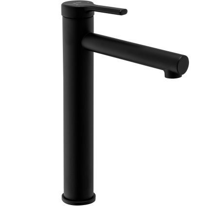 Rea Pixel, robinet pentru chiuvetă înaltă h-275, negru mat, REA-B6214