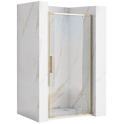 229653 6 rea rapid swing 1 kridlove sprchove dvere 1000x1950 mm 6mm cire sklo zlaty leskly profil rea k5619