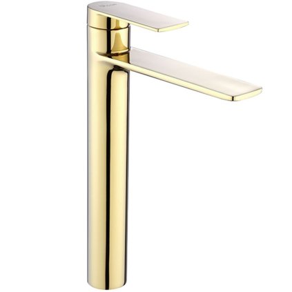 Rea Storm - baterie pentru chiuveta inalta, auriu, REA-B9983