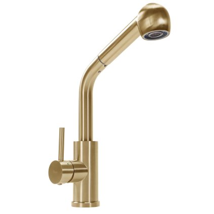 Rea Troy, baterie de bucătărie de sine stătătoare 34 cm, auriu mat, REA-B6302