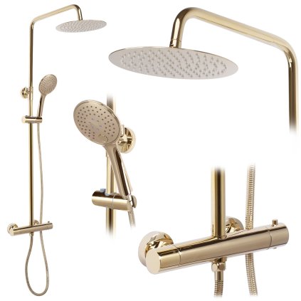 Rea Vincent - set de dus, auriu, REA-P8005