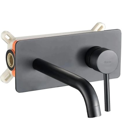 Rea Viva - robinet de chiuvetă ascuns, iBox, negru, REA-B0231