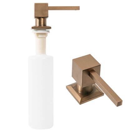 Rea, dozator de detergent pentru chiuveta 300 ml, cupru mat, BAT-05013