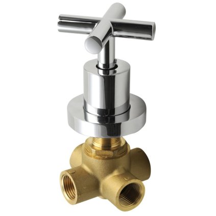 Reitano Rubinetteria, comutator ascuns AXIA, crom, DEVIN5