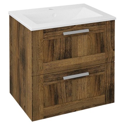 Sapho, dulap lavoar AMIA 59x60x45cm, stejar Collingwood (AM061), AM060-1919