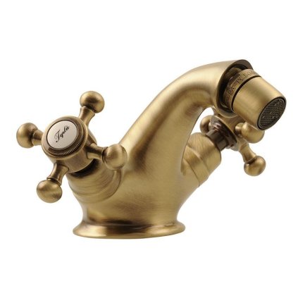 Sapho, baterie ANTEA pentru bideu cu evacuare, bronz, 3186