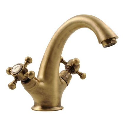 Sapho, ANTEA baterie pentru chiuvetă înaltă cu evacuare, bronz, 3276