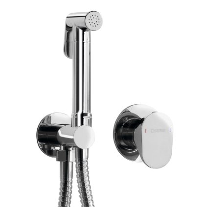 Sapho, robinet ascuns Axamite cu spray pentru bideu, AX40-01