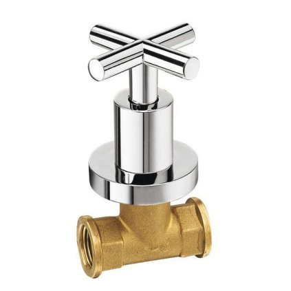 Sapho, supapă ascunsă AXIA, caldă, cromată, 505H