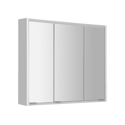Sapho, galerie oglindă BATU 80x71x15 cm, 2x iluminare LED, alb, 1141131