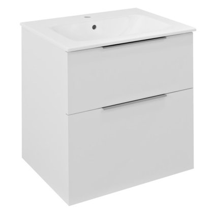 Sapho, dulap lavoar CIRASA 59,3x64x46cm, alb lucios, CR601-3030