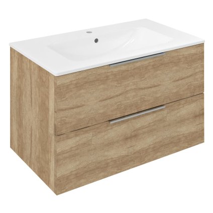 Sapho, dulap lavoar CIRASA 79,8x52x46cm, stejar Alabama, CR801-2222