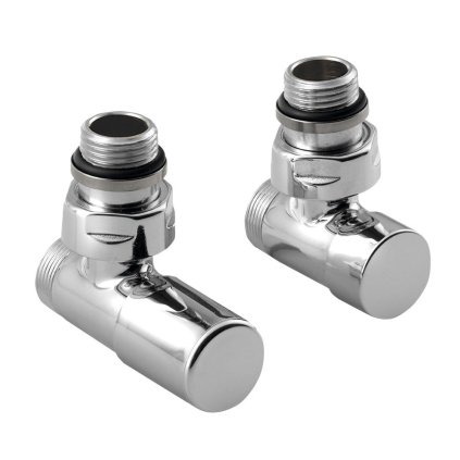 Sapho, set de conexiune supapă COMPACT colț manual, crom, CP5015S