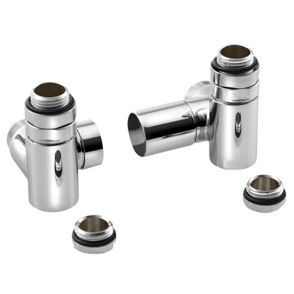 Sapho, set racord supapă CORNER COMBI SIMPLY, dreapta, crom, CP330S