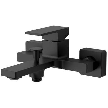 Sapho, CUBEMIX baterie de baie de perete, negru mat, CM010B