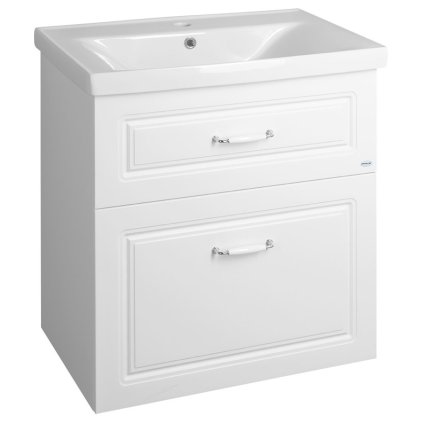 Sapho, dulap lavoar FAVOLO 67x72,5x44,6 cm, mat alb