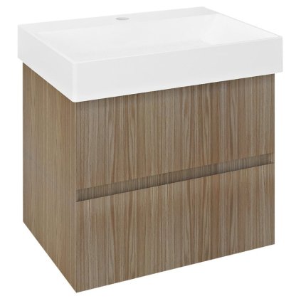 Sapho, dulap lavoar FILENA 57x51,5x43cm, stejar, FID1260D