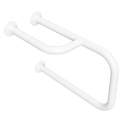 Sapho, balustrada suport HANICAP stanga 500mm, alb, XH530W