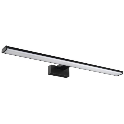 185583 2 sapho chicago xl led svietidlo 600x120x40 mm 12w 230 v plast cierna matna au470