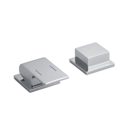 Sapho, baterie INFINITI cu manetă cu două elemente pe marginea căzii, crom, IF100