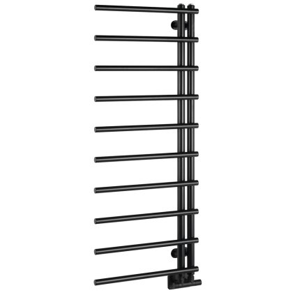 Sapho, element de încălzire JUSTINA 500x1246 mm, mat negru, IR546B