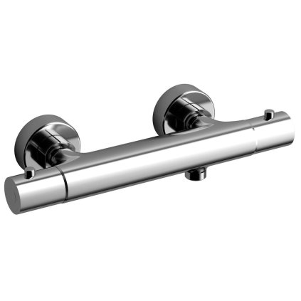 Sapho, baterie termostatica de dus KIMURA de perete, crom, KU211