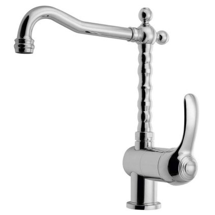 Sapho, baterie pentru chiuvetă KIRKÉ în picioare, crom, KI14C