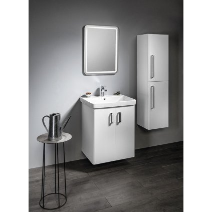 Sapho, Set de baie THEIA 60, alb, KSET-068