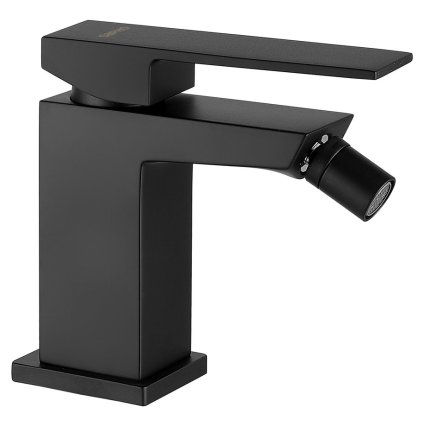 Sapho, baterie pentru bideu LATUS fără priză, negru mat, 1102-73B