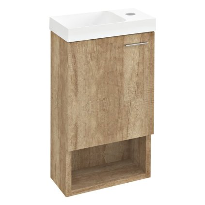 Sapho, dulap pentru lavoar LATUS XI 30x53x16,5cm, stejar Alabama, LT711-2222