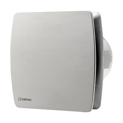 Sapho, ventilator baie LEX axial, 15W, teava 100mm, otel inoxidabil, LX103