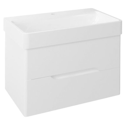 Sapho, dulap lavoar COPPER 77x50,5x49cm, alb mat/alb mat, MD080