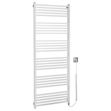 Sapho, element de încălzire electric METRO-E, drept, 600x1620 mm, 800 W, alb, ME616