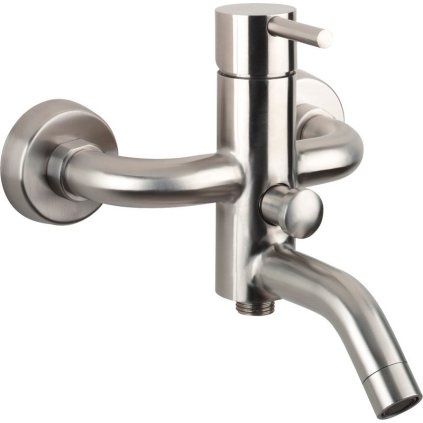 Sapho, robinet pentru cada montat pe perete MINIMAL, oțel inoxidabil, MI010