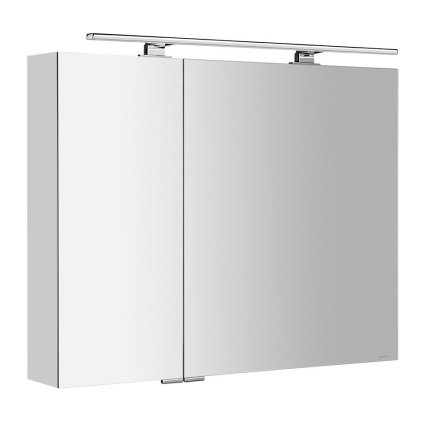Sapho, galerie MIRRÓ cu iluminare LED, 90x70x16cm, alb, MC090-0030